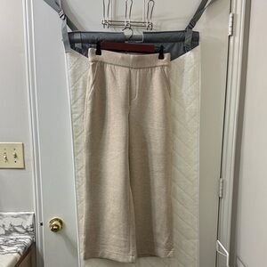 Women's Wide Leg Pants in Cream